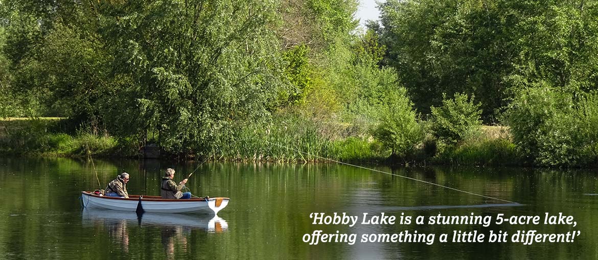 Hobby Lake at the Sportfish Game Fishing Centre, Reading