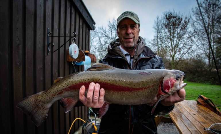 Steve Atkins with a lovely rainbow